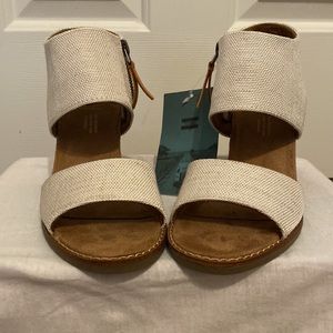 TOMS Women’s Majorca Cutout Sandals Size 6
